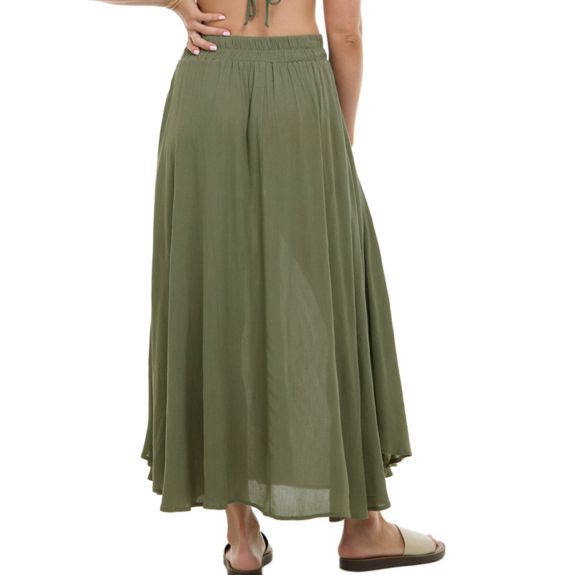 Sidony Cover Up Skirt - SK759640 - Sage Swim - Cover ups SKYE