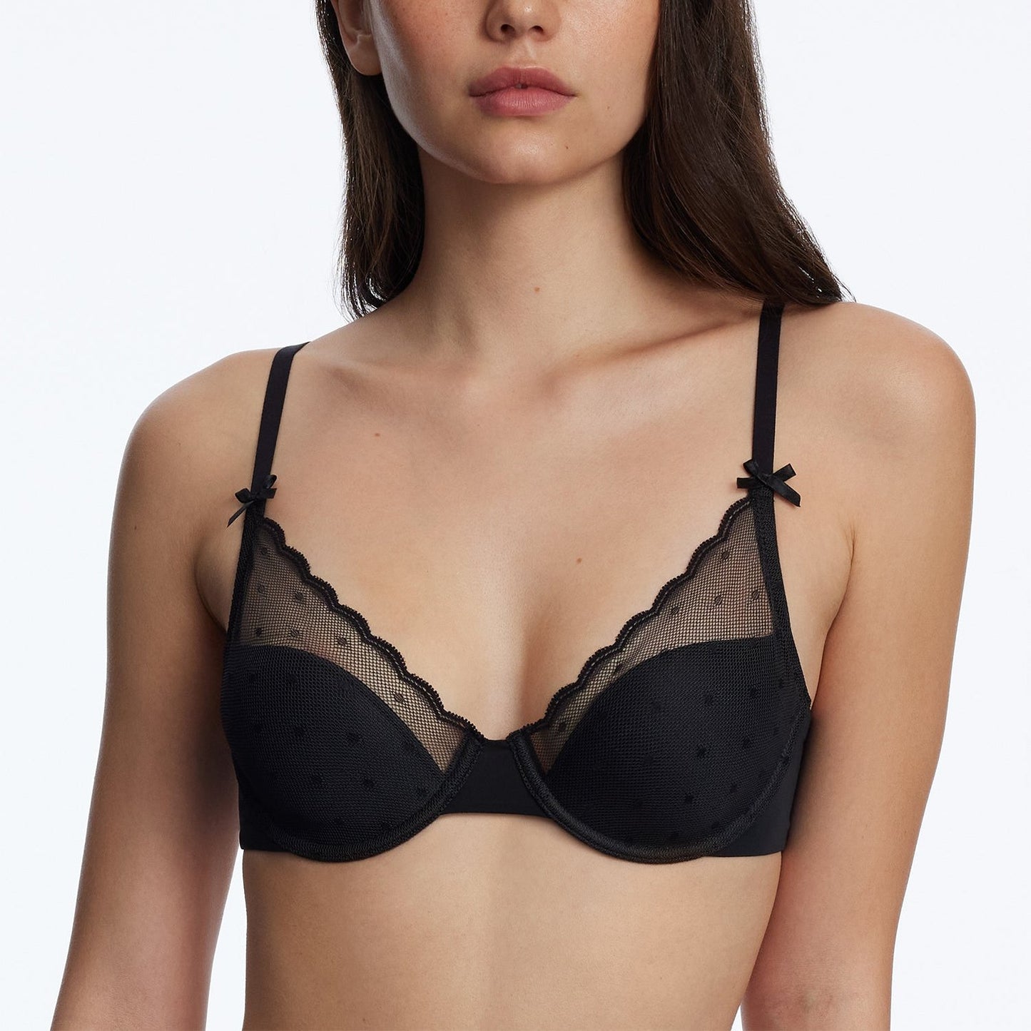 Siren Lightly Lined UW Bra - 321242 - Black Bras & Lingerie - Bras - Underwire Bras SKARLETT BLUE   