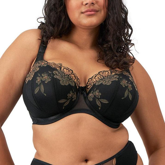 Teagan Underwire Padded Half Cup Bra - EL302615 Bras & Lingerie - Bras - Underwire Bras Elomi