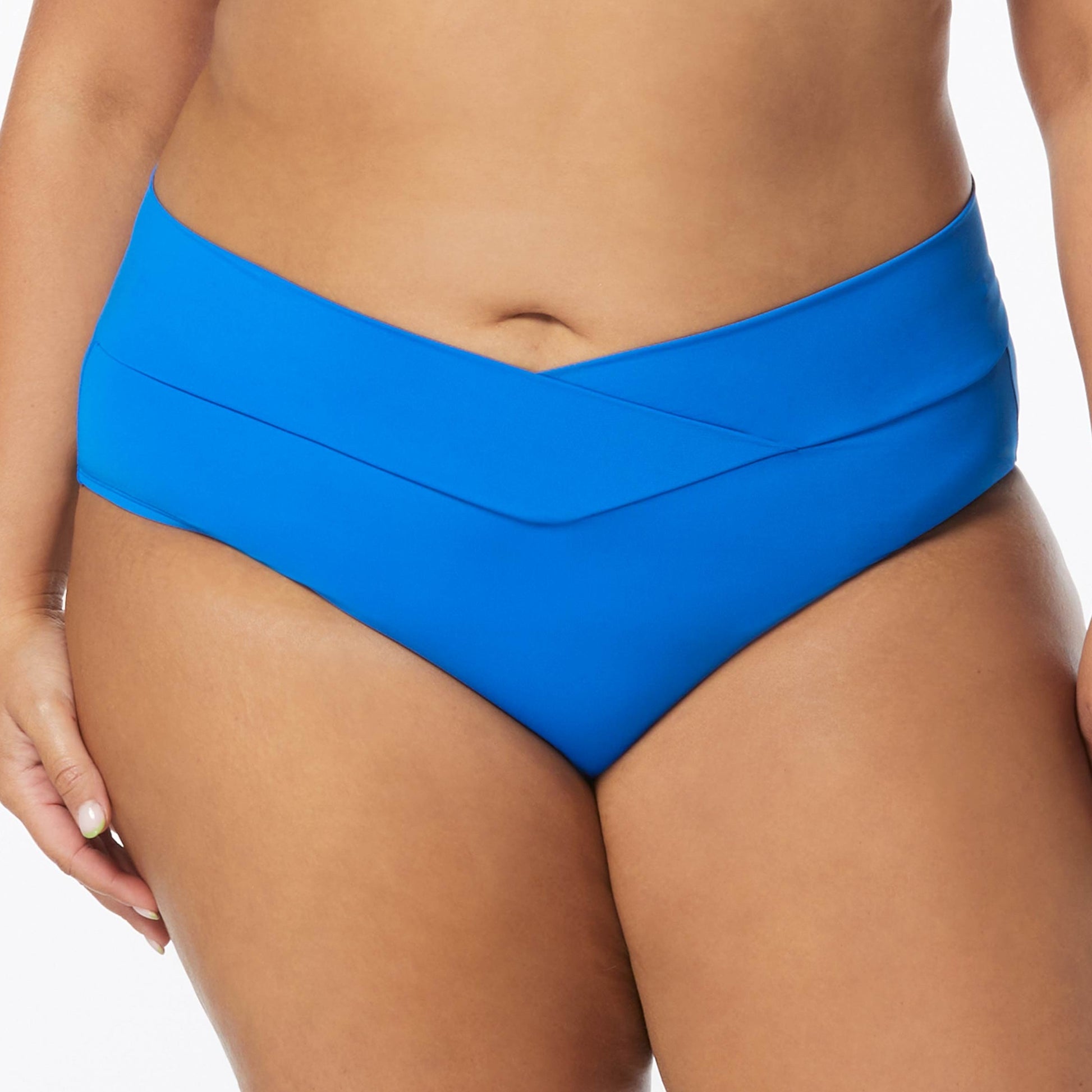 Serene Cross Over Bikini Bottom - U95480 - Blue Crush Swim - Bottoms - Bikini COCO REEF BLUE S 