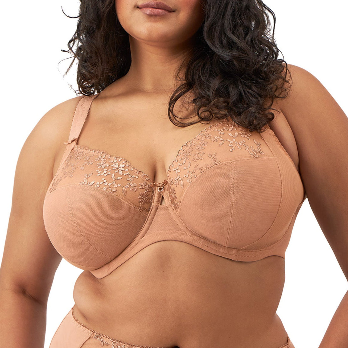 Zarla Underwire Bra - EL302505 - Cafe Au Lait Bras & Lingerie - Bras - Underwire Bras Elomi