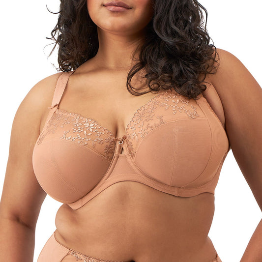 Zarla Underwire Bra - EL302505 - Cafe Au Lait Bras & Lingerie - Bras - Underwire Bras Elomi