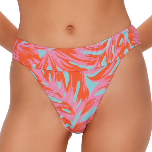 Byron High Waist - B334 - Palm Daze Swim - Bottoms - High Waist SWIM SYSTEMS