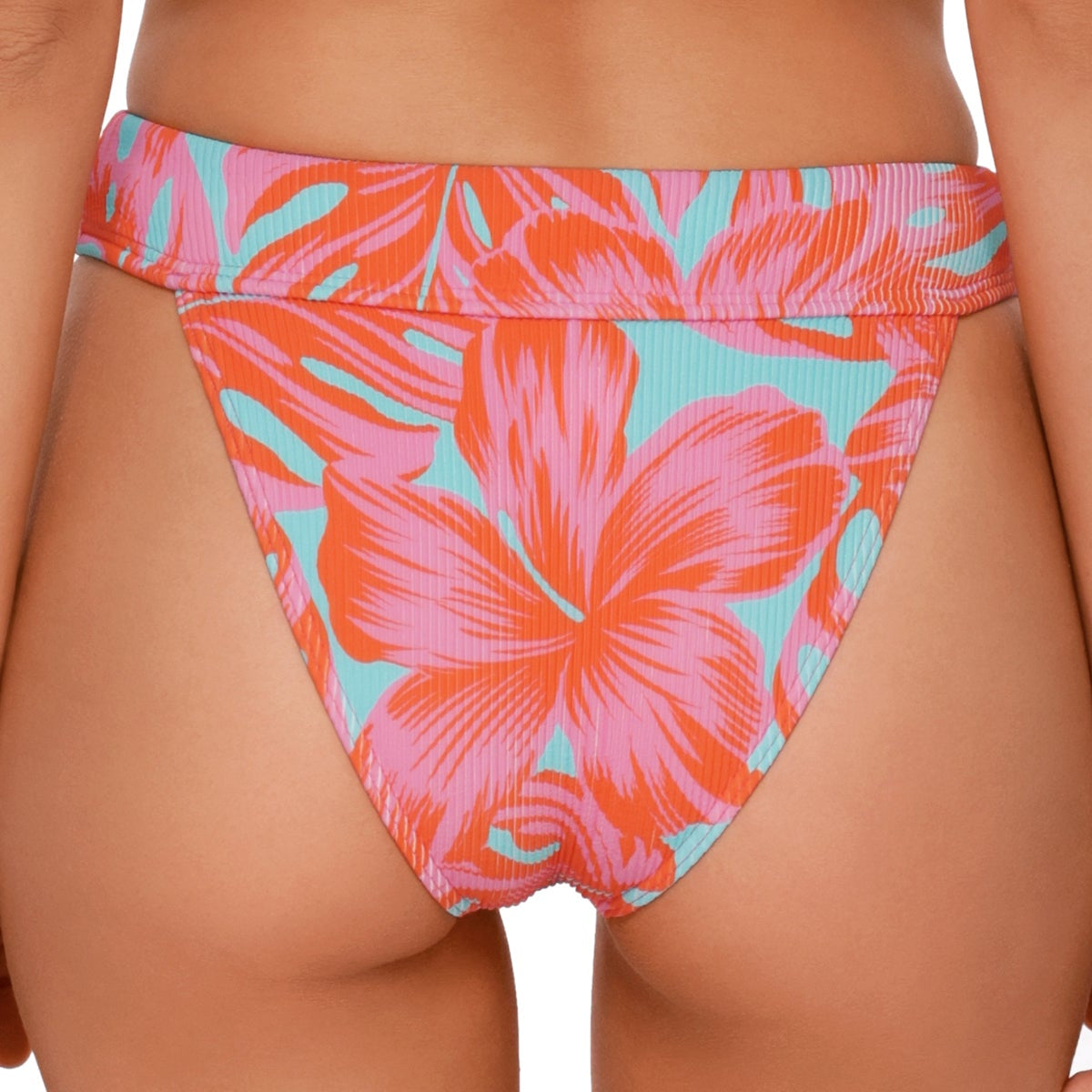 Byron High Waist - B334 - Palm Daze Swim - Bottoms - High Waist SWIM SYSTEMS
