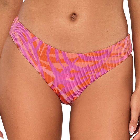 Chloe Bottom - B351 - Palm Fusion Rio Rib Swim - Bottoms - Bikini Sunsets, Inc.