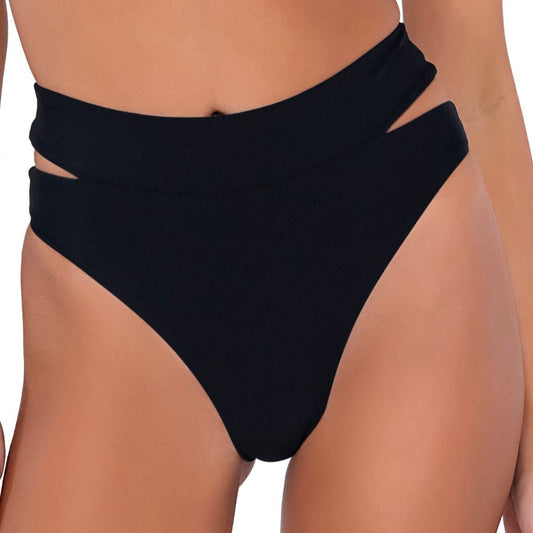 Balboa Bottom - L715 - Black Swim - Bottoms - Bikini Sunsets, Inc. Black XS