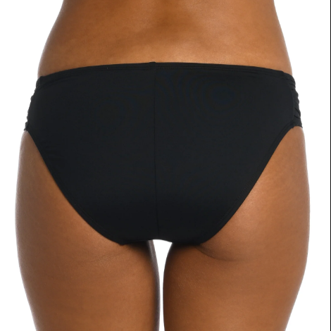 Island Goddess Hipster Bottom - LB0IG96IG - Black Swim - Bottoms - Hipster LA BLANCA   