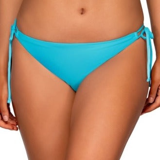 263B Everlee Tie Side - Blue Bliss Swim - Bottoms - Bikini Sunsets, Inc. Blue S 