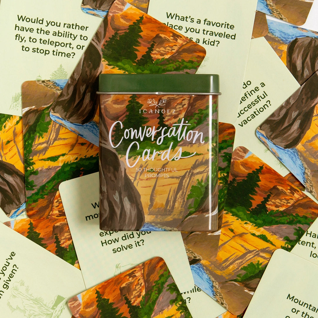 Campfire Conversation Cards Apparel - Accessories 1Canoe2 Campfire