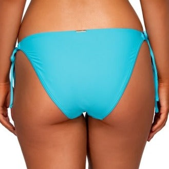 263B Everlee Tie Side - Blue Bliss Swim - Bottoms - Bikini Sunsets, Inc.   