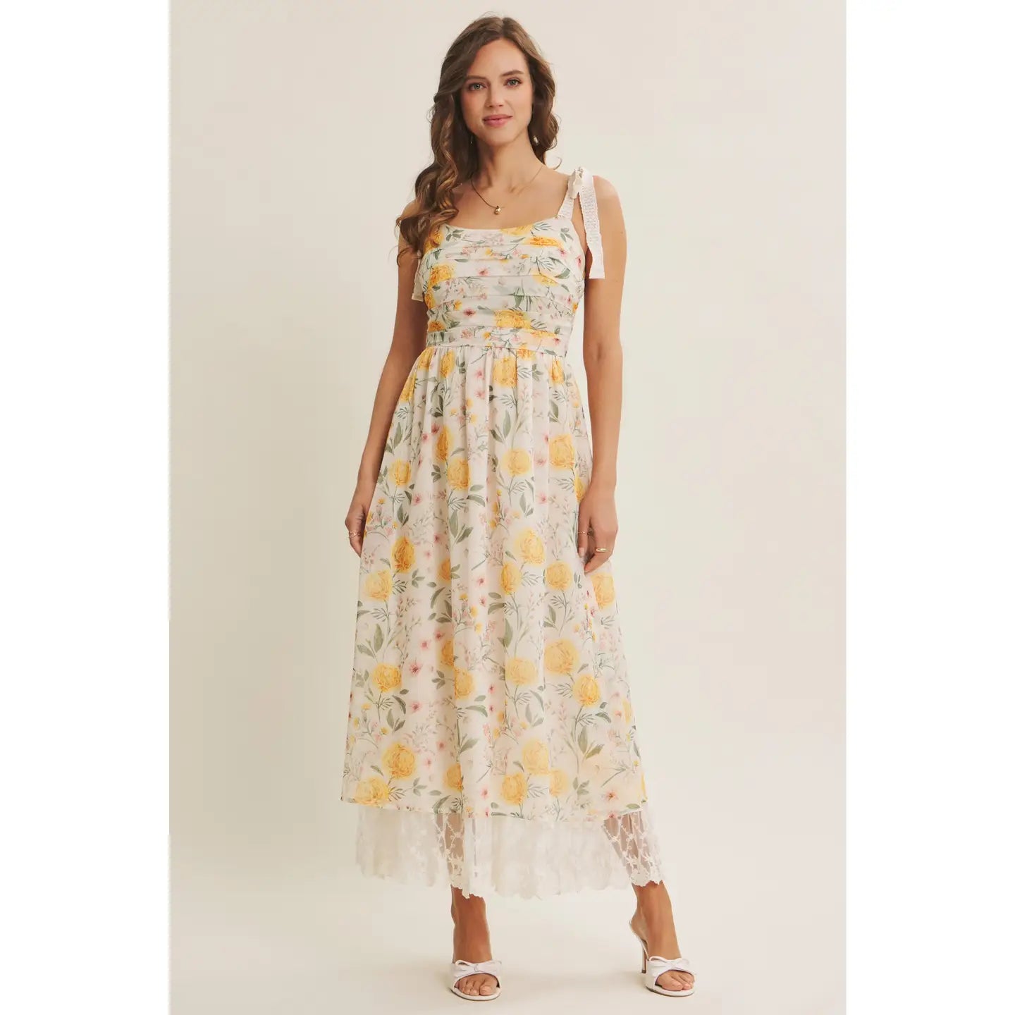 Fairy Tale Floral Midi Apparel - Dress IN FEBRUARY