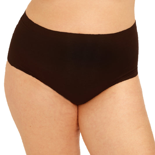 High Waist Hipster Plus - Black, Pale, Sand Bras & Lingerie - Underwear - Hipster PANTY PROMISE BLACK 1X