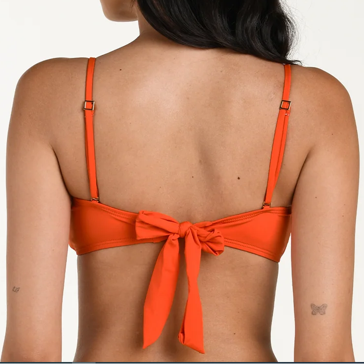 Island Goddess Bandeau Bikini Top - LB6ZZ81 - Tangelo Swim - Tops - Bikinis LA BLANCA