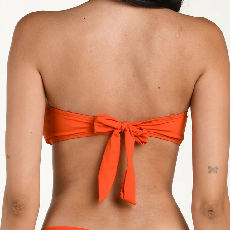 Island Goddess Bandeau Bikini Top - LB6ZZ81 - Tangelo Swim - Tops - Bikinis LA BLANCA