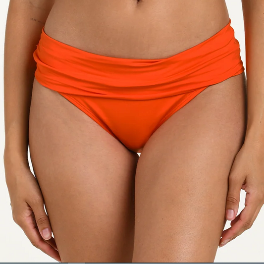 Island Goddess Ruched Band Hipster Bottom - LB0IG95 - Tangelo Swim - Bottoms - Hipster LA BLANCA