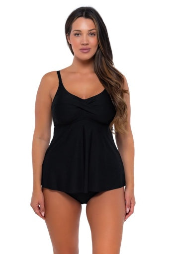 Tori Tankini - 955T - Black Swim - Tops - Tankinis SUNSETS BLACK 18