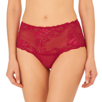 Natori Feathers Girl Brief - 756023 - Pomegranate Bras & Lingerie - Underwear - Brief NATORI RED S 