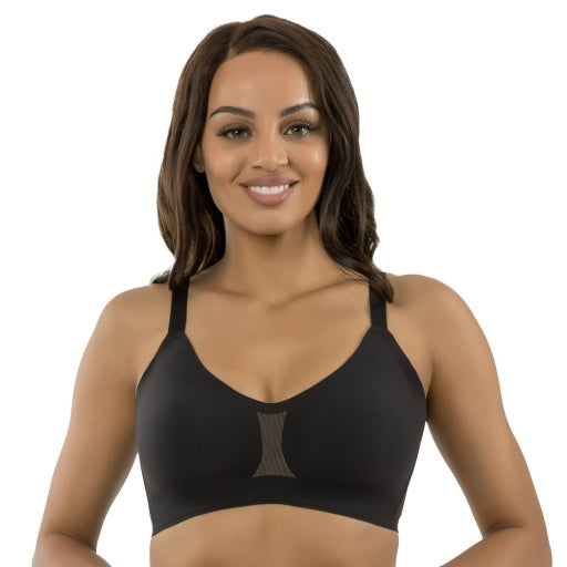 Simplicity Seamless Wire-Free Bra - P2400 Bras & Lingerie - Bras - Wireless Bras PARFAIT BLACK S