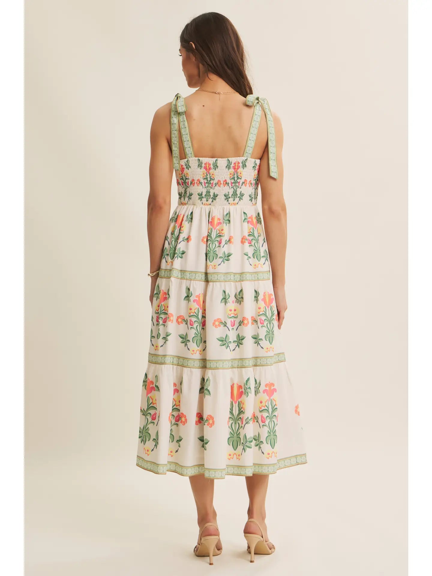 Softly Romantic Midi Dress Apparel - Dress IN FEBRUARY