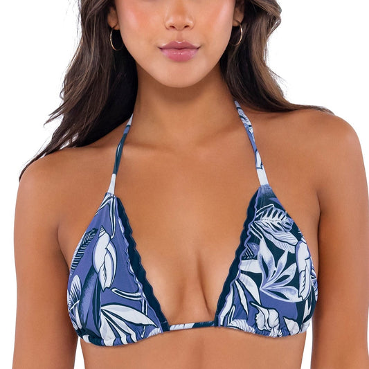 Cambria Triangle Top - T510 - Marea Swim - Tops - Bikinis Sunsets, Inc. BLUE XS 