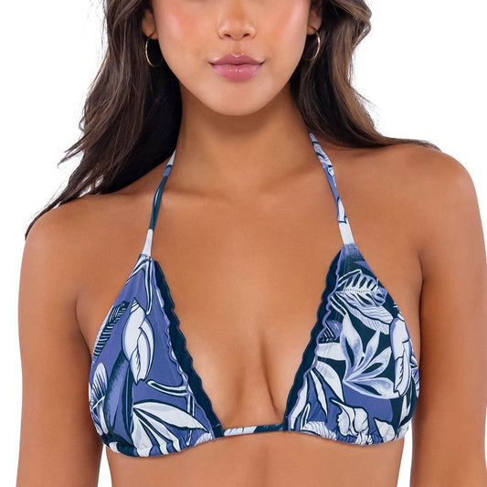 Cambria Triangle Top - T510 - Marea Swim - Tops - Bikinis Sunsets, Inc. BLUE XS