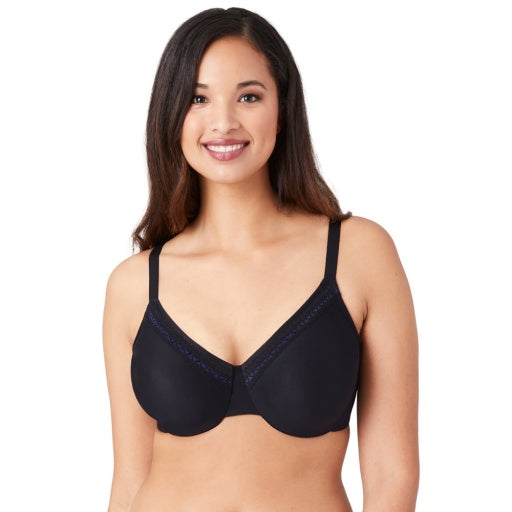 Perfect Primer Full Coverage Underwire Bra - 855213 - Black Wacoal 46D BLACK