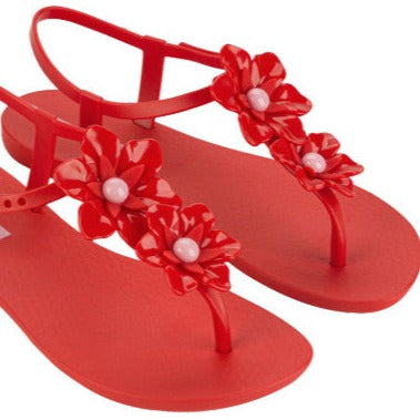 Duo Flower Sandals - 83565 Unclassified IPANEMA RED 10 