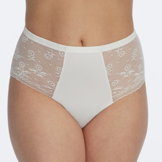 Lacy High Rise Brief - 378235 - Ivory