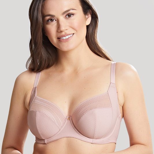 Serene Full Cup Bra - 10305 - Vintage Bras & Lingerie - Bras - Underwire Bras Panache Lingerie 32E PINK