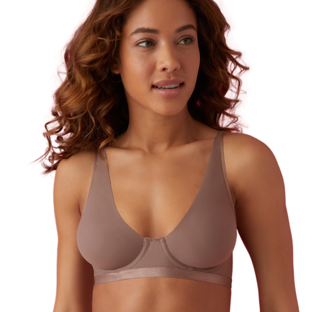Nearly Nothing Plunge Underwire - 951263 - Peppercorn