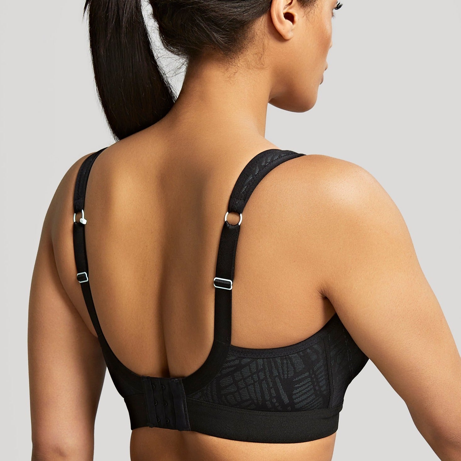PANACHE Women's Underwired Sports Bra, Black, 30F : : Clothing,  Shoes & Accessories