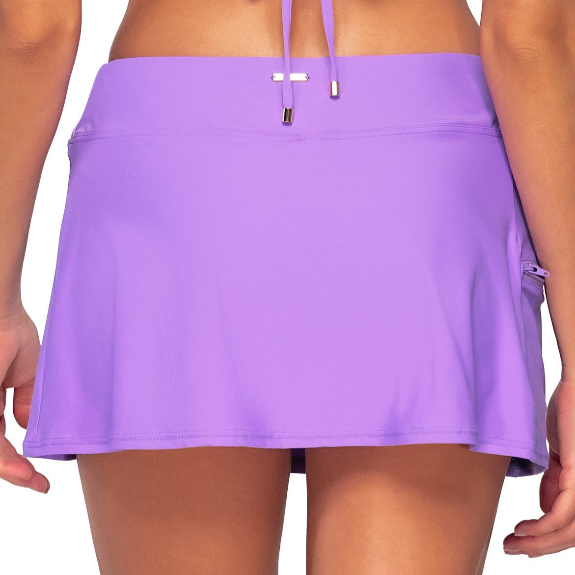 Sporty Swim Skirt - 40B - Passion Flower Swim - Bottoms - Skirt Sunsets, Inc.   