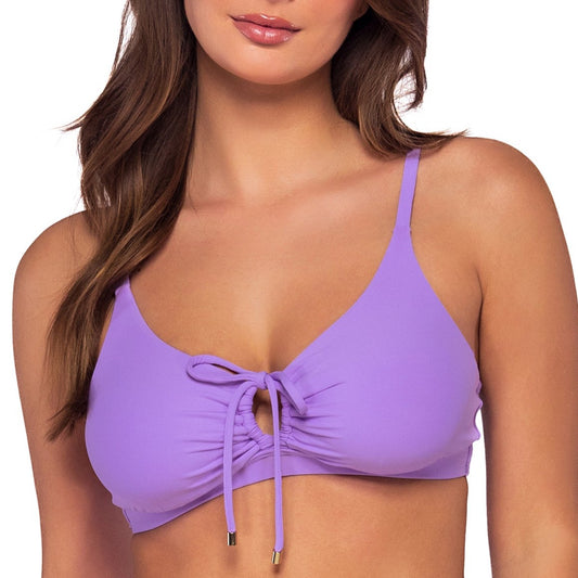 Willa Wireless Bralette Bikini Top (E-H Cup)