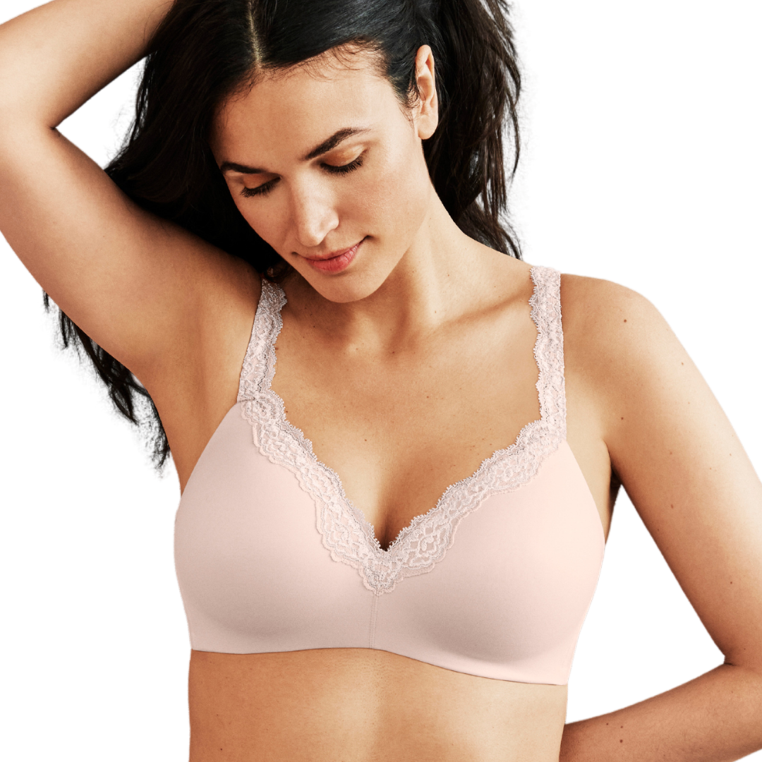 Softly Styled Wirefree Contour Bra - 856301 - Rose Dust
