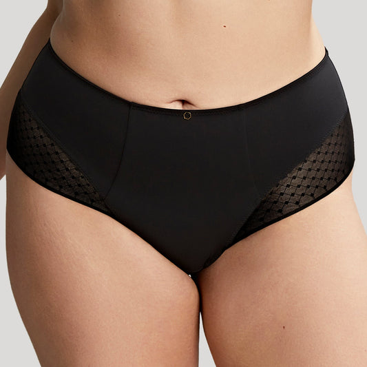 Bliss Deep Brief - 10684 - Noir Bras & Lingerie - Underwear - Brief Sculptresse M BLACK