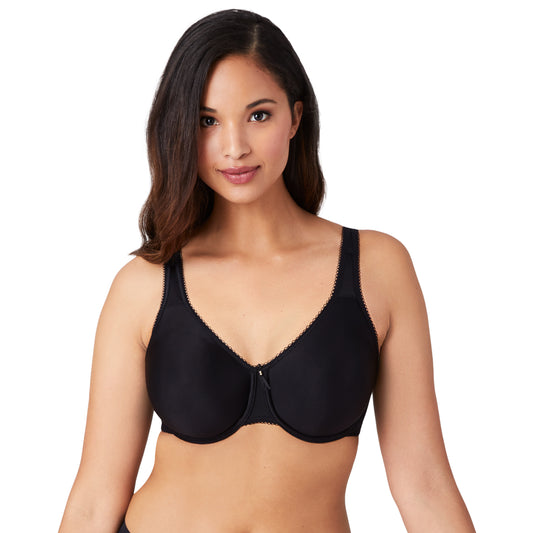 Basic Beauty Full Coverage Underwire Bra - 855192 - Black Bras & Lingerie - Bras - Underwire Bras Wacoal 34C BLACK