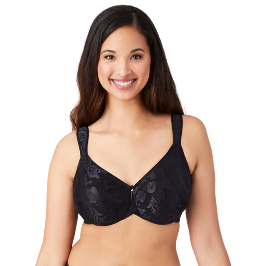 Awareness Full Coverage Underwire Bra - 85567 - Black Bras & Lingerie - Bras - Underwire Bras Wacoal 34C BLACK