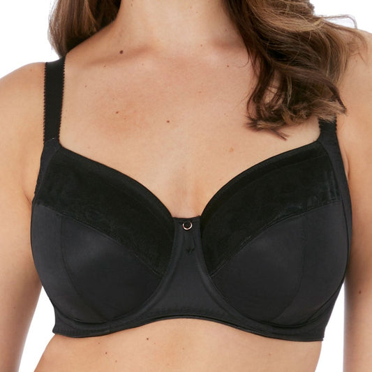 Illusion Underwire Side Support Bra - FL2982 - Black Bras & Lingerie - Bras - Underwire Bras Fantasie Lingerie 30D BLACK
