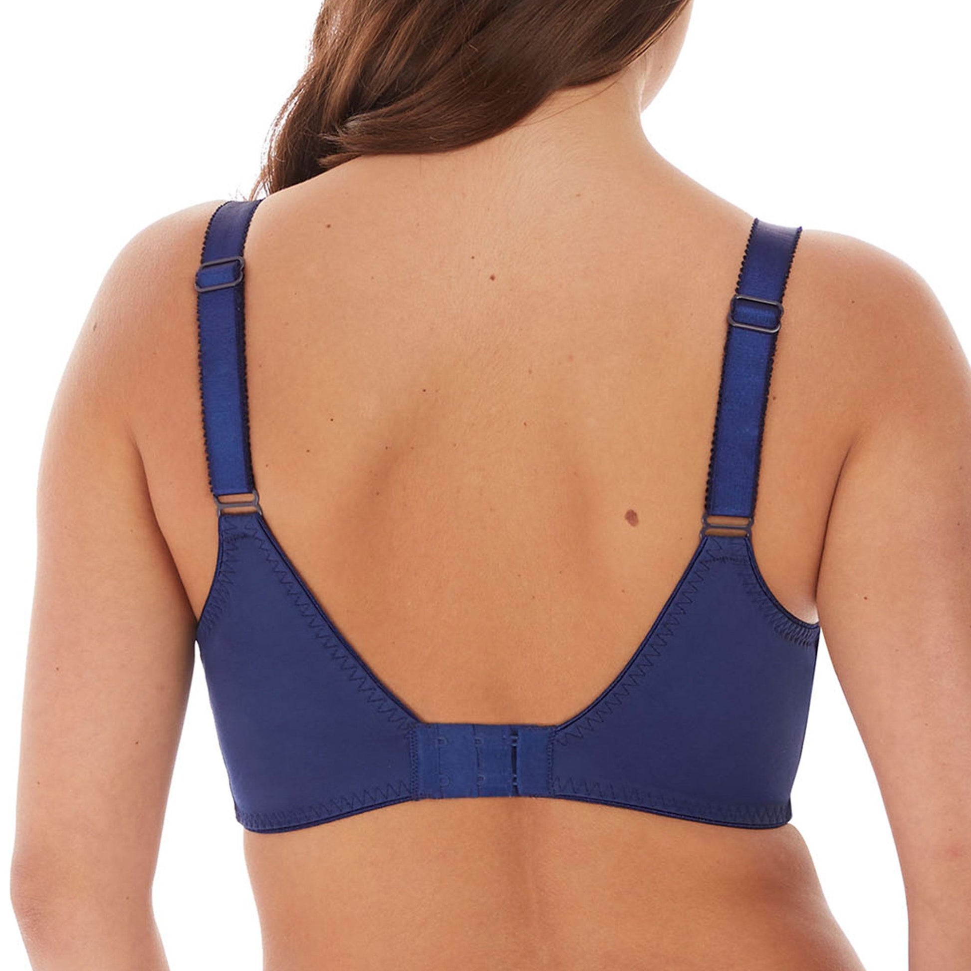 Illusion Underwire Side Support Bra - FL2982 - Navy Bras & Lingerie - Bras - Underwire Bras Fantasie Lingerie   