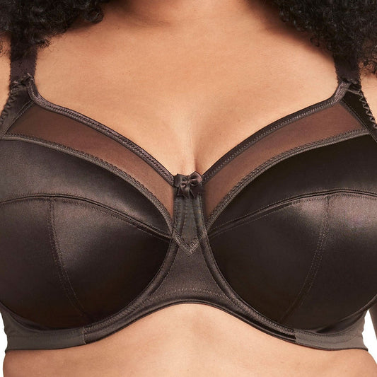 Keira Underwire Bra - GD6090 - Chocolate Bras & Lingerie - Bras - Underwire Bras Goddess 34I BROWN