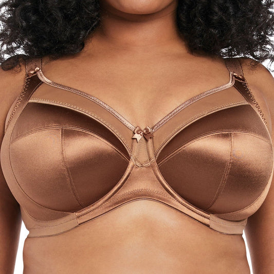 Keira Underwire Bra - GD6090 - Cinnamon Bras & Lingerie - Bras - Underwire Bras Goddess 34I NEUTRAL