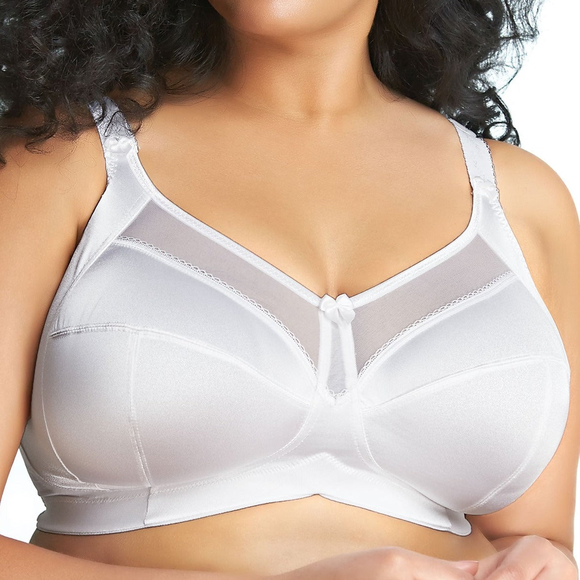 Keira Wireless Bra - GD6093 - White Bras & Lingerie - Bras - Wireless Bras Goddess 36DDD (US) WHITE 