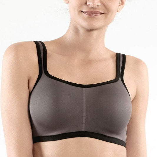 Yogi Contour Convertible Sports Bra - 731050 Bras & Lingerie - Bras - Sports Bras NATORI 32DD GRAY