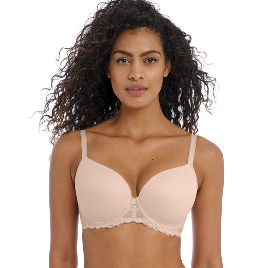 Offbeat Underwire Moulded Demi T-Shirt Bra - AA5450 - Natural Bras & Lingerie - Bras - T-shirt Bras FREYA 30E NEUTRAL