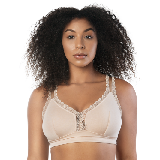 3 Pack Seamless Marl Bras for Women Non Wired Comfort Bra Plus
