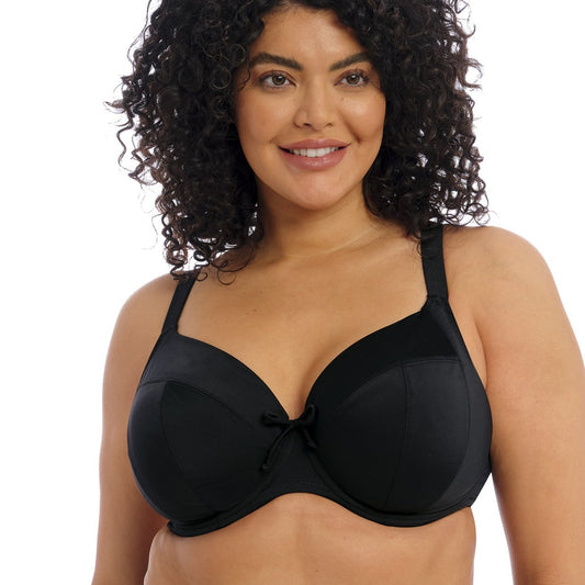 Plain Sailing UW Plunge Bikini - ES7284 Swim - Tops - Bikinis ELOMI SWIM BLACK 34G