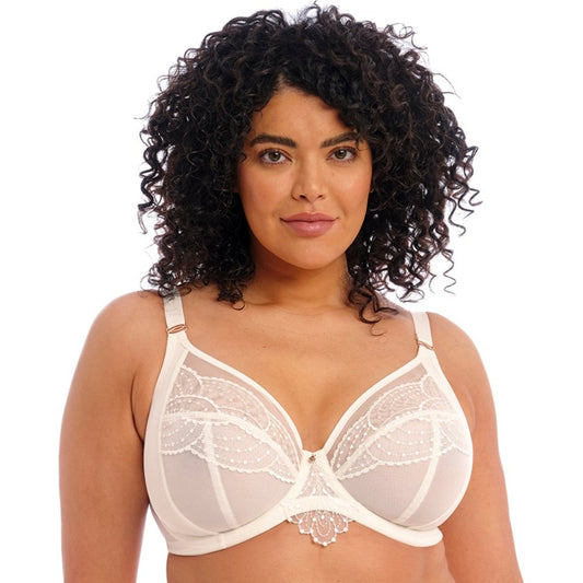 Priya UW Plunge Bra - EL4550 - Vanilla Bras & Lingerie - Bras - Underwire Bras Elomi 32GG WHITE
