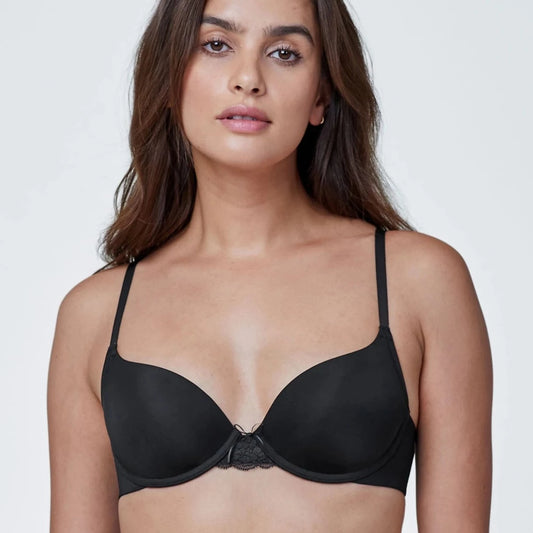 Minx Multi-Way T-Shirt Bra - 321100 Bras & Lingerie - Bras - T-shirt Bras SKARLETT BLUE 30D BLACK