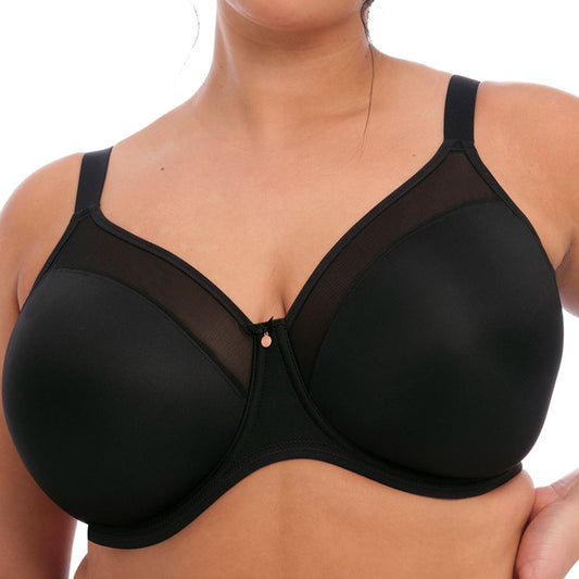 Smooth Underwire T-Shirt Bra - EL4301 - Black Elomi 32GG BLACK